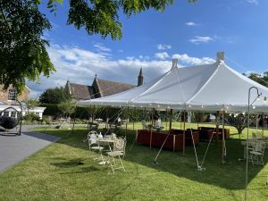 20' x 40' drinks marquee. roof only